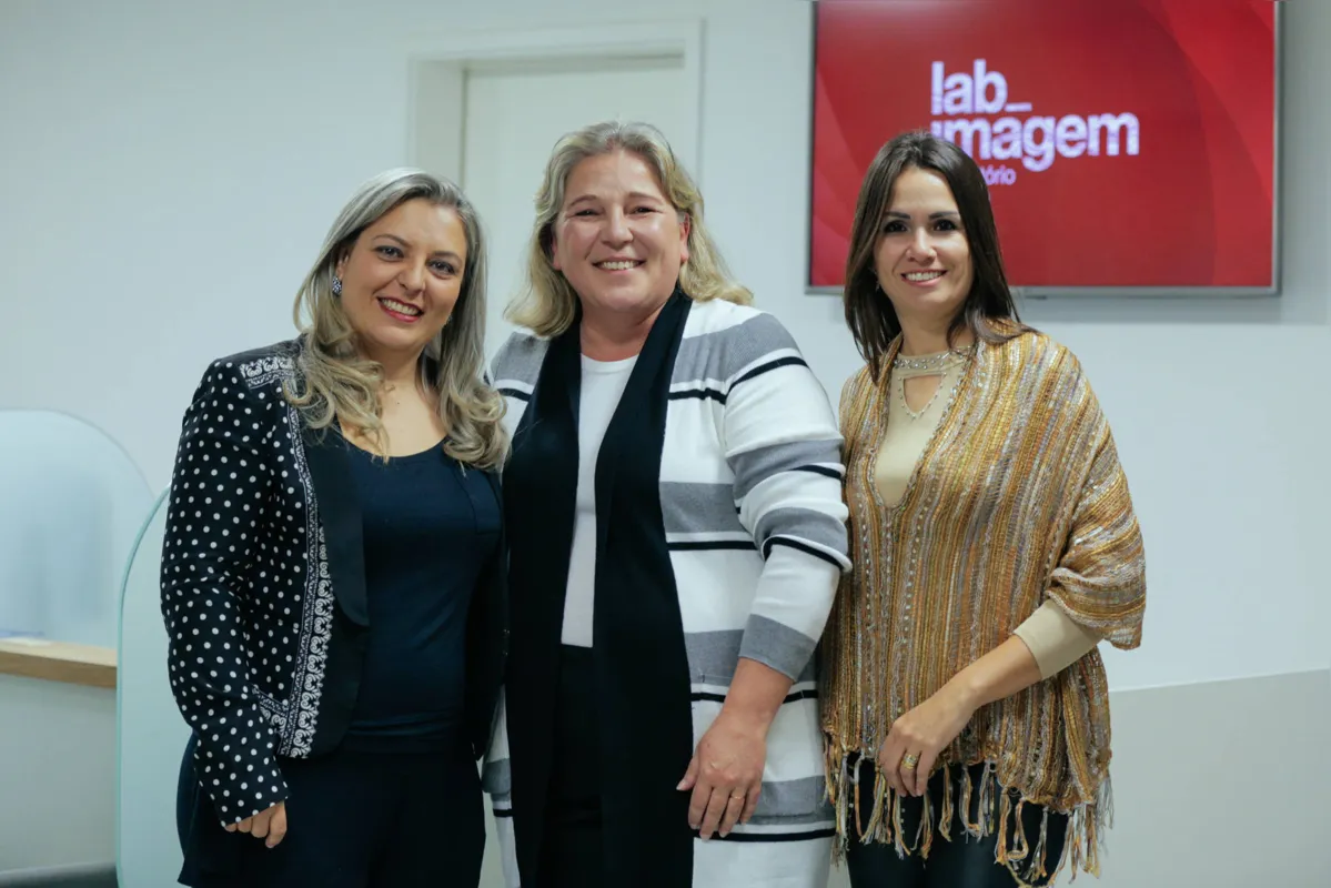 Viviane Baron Strik, Sandra Gouveia e Marilise Valarini