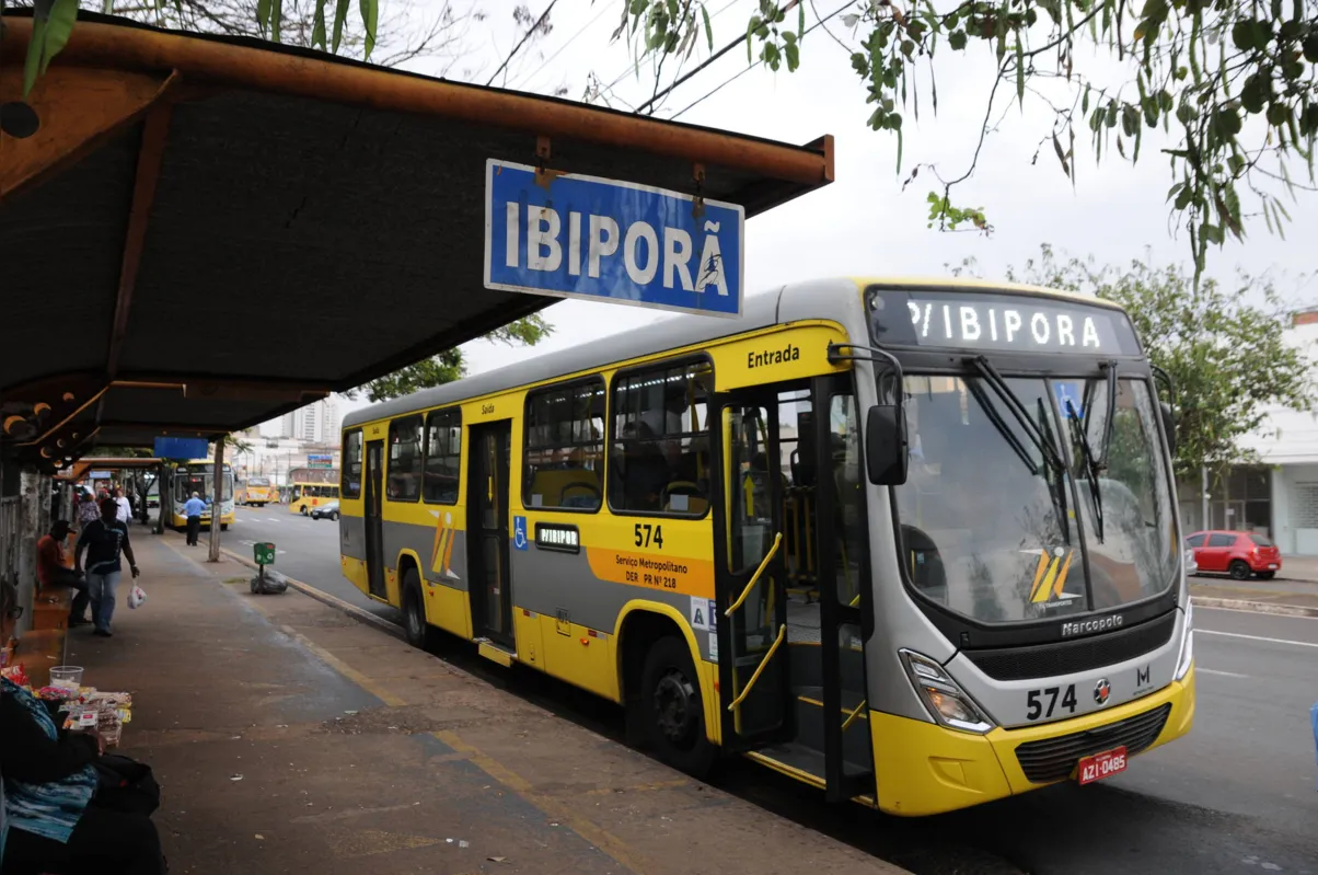 Imagem ilustrativa da imagem Linhas dos ônibus metropolitanos de Londrina vão subir R$ 0,15