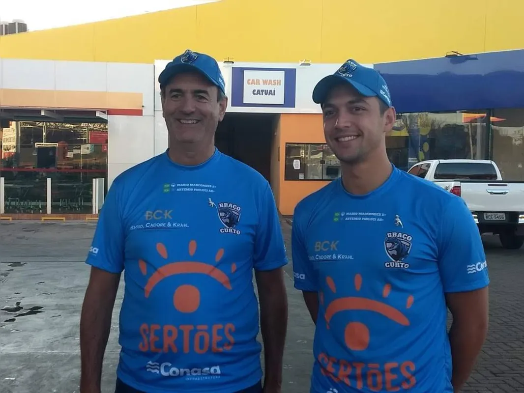 A dupla de londrinenses Mario Marcondes Neto e Artêmio Paulucci Neto disputa mais uma vez o Rally dos Sertões