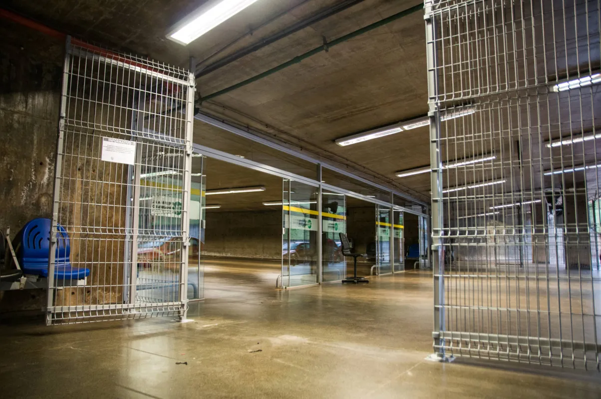 Estruturas foram colocadas na semana passada e custaram R$ 46 mil