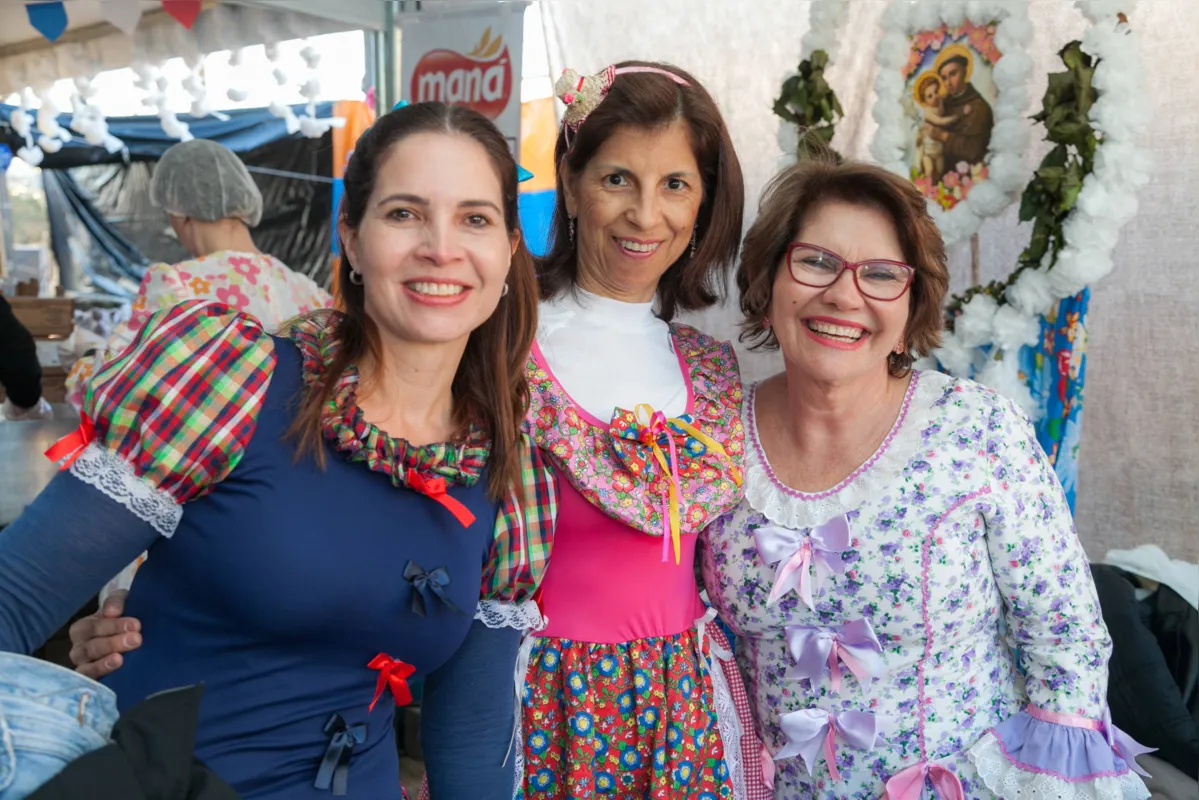 Patricia Ferrari Sardi, Lourdes da Motta França e Maria de Fátima Vidotti Rezende