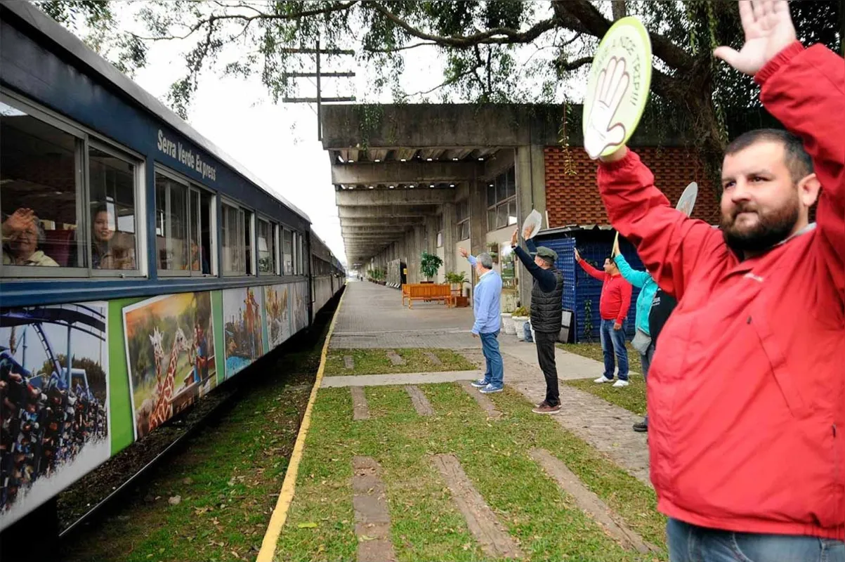 Imagem ilustrativa da imagem Os Caminhos de Ferro