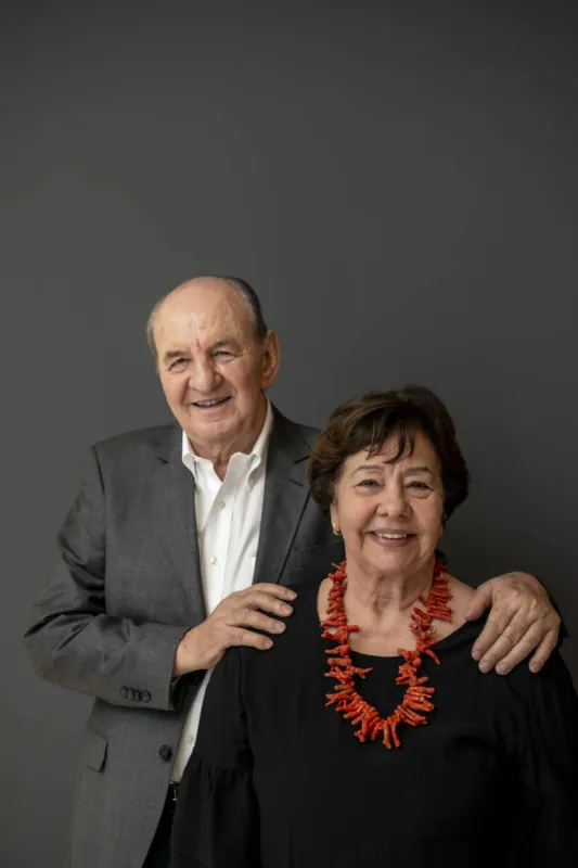Ezaro Fabian e Noemia Fabian