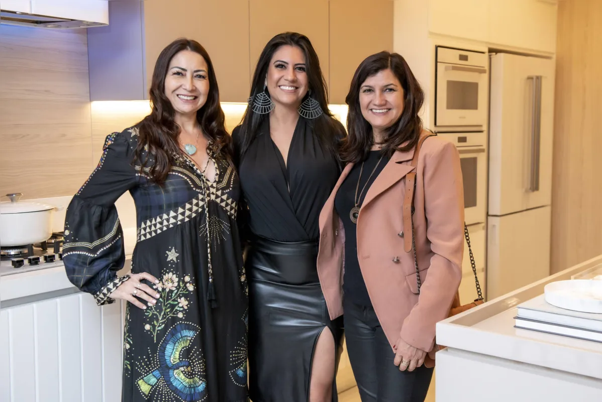 Mary Barrocal, Juliana Faiad e Arlete Barrocal