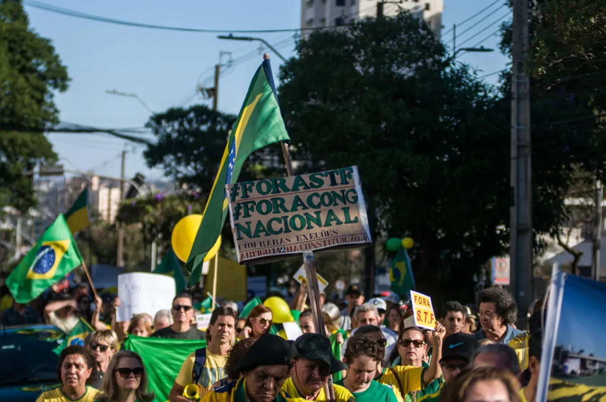 Imagem ilustrativa da imagem Protesto pede veto ao projeto de lei de abuso de autoridade