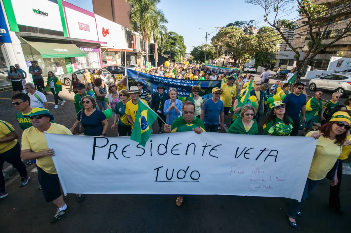 Imagem ilustrativa da imagem Protesto pede veto ao projeto de lei de abuso de autoridade