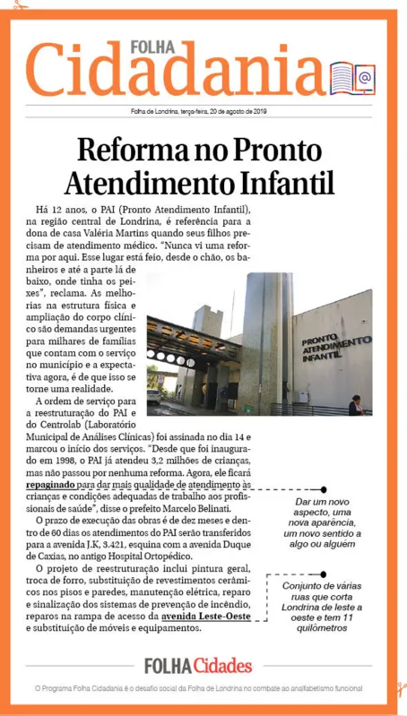 Imagem ilustrativa da imagem Reforma no Pronto Atendimento Infantil
