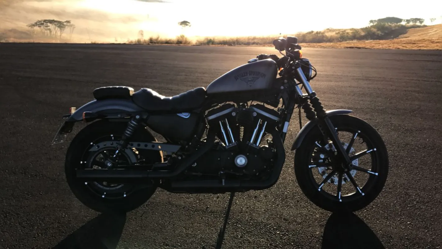 Modelo Sporters Iron 883 H-D (Foto: Patrícia Maria Alves)