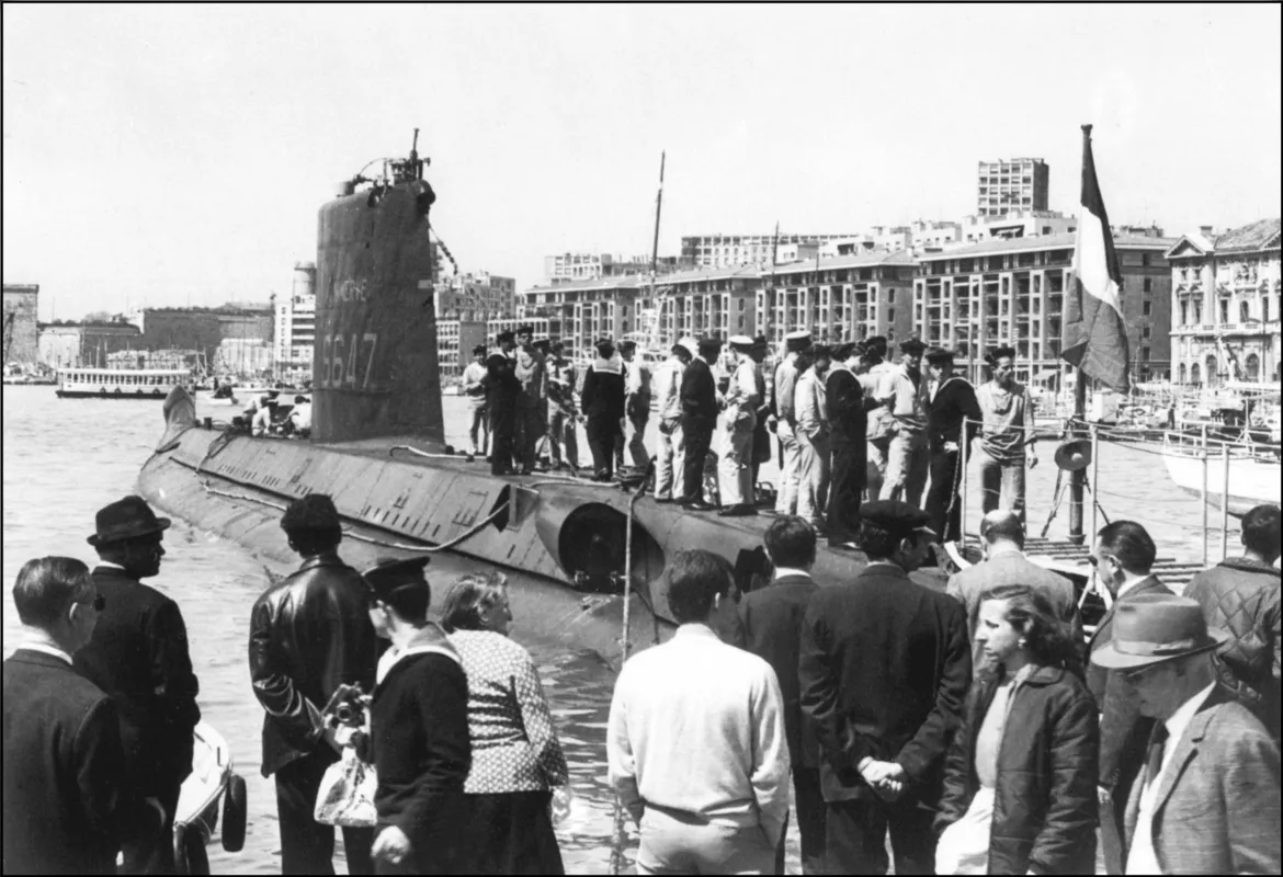 Submarino militar desapareceu em 27 de janeiro de 1968 a cerca de 30 quilômetros de Toulon sem deixar vestígios