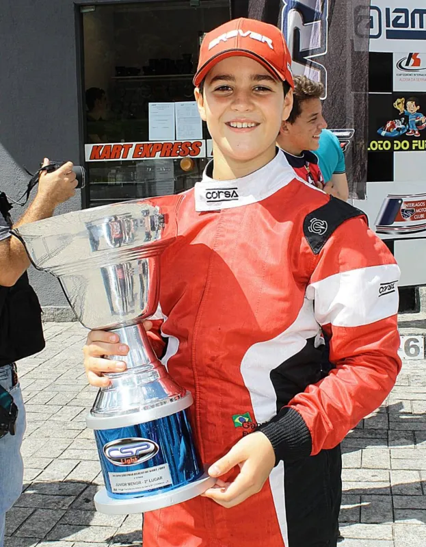 Imagem ilustrativa da imagem Talento nas pistas de kart