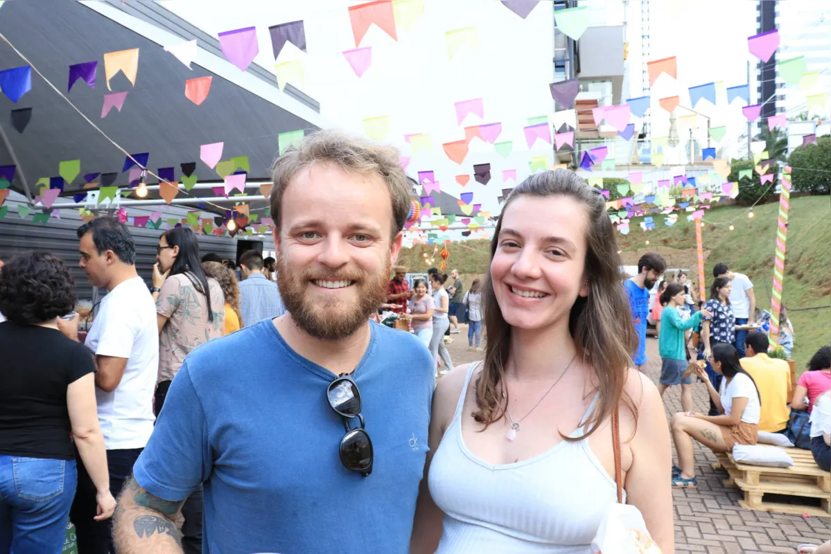 Caio Cunha e Lucélia Canassa
