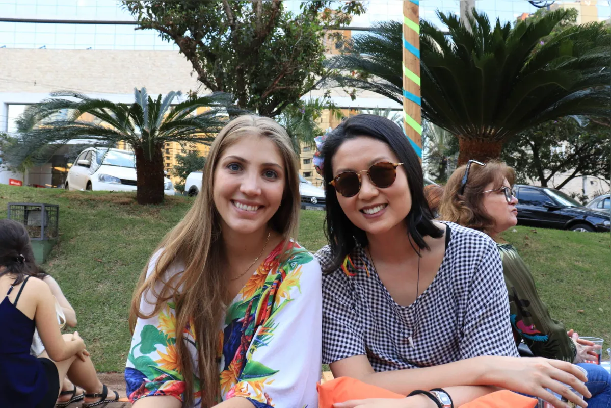 Louise de Paula e Raquel Yamada