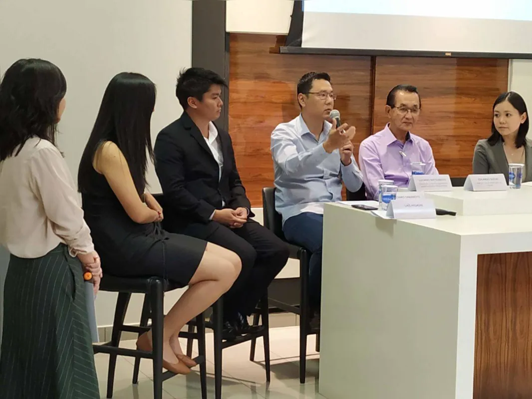 Luciano Matsumoto, membro do Comitê Gestor do Integranikkey (grupo que fomenta a união e o engajamento de pessoas com identidade nikkei em Londrina) e vice-presidente da Acel (Associação Cultural e Esportiva de Londrina). Foto: Rafael Costa

