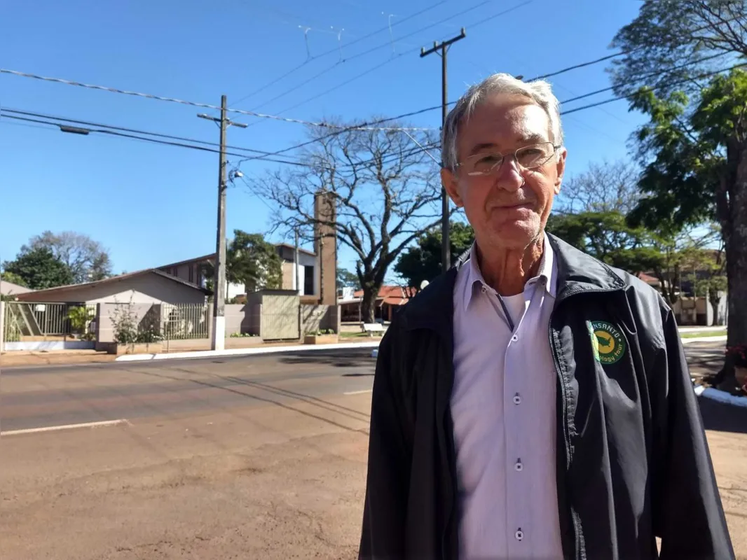 O lavrador José Leonardi, neto de Zago