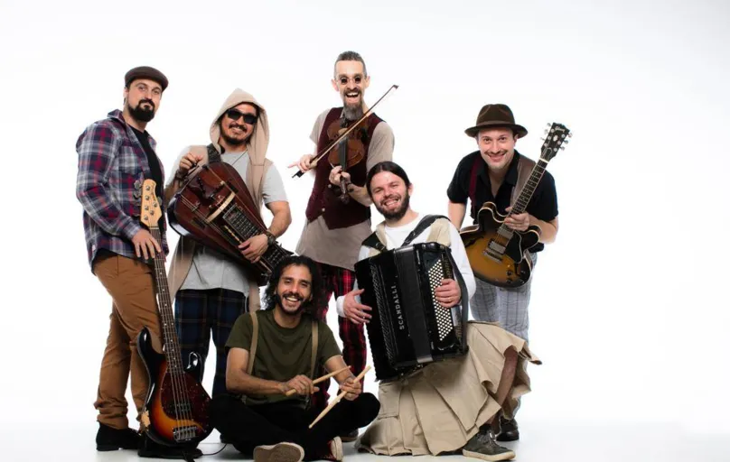 Música Amigos, da londrinense Terra Celta, será lançada no próximo álbum da banda