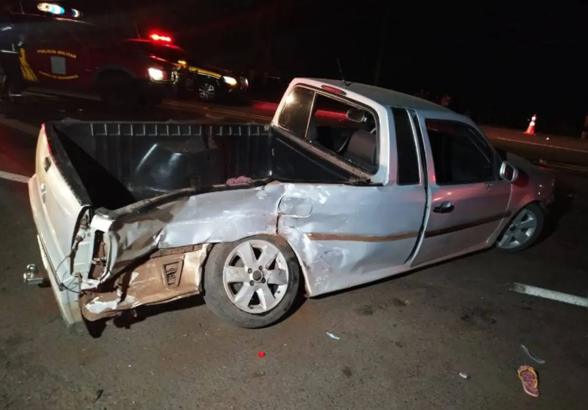 Em acidente registrado na PR-444, em Mandaguari, uma pessoa morreu e oito ficaram feridas 