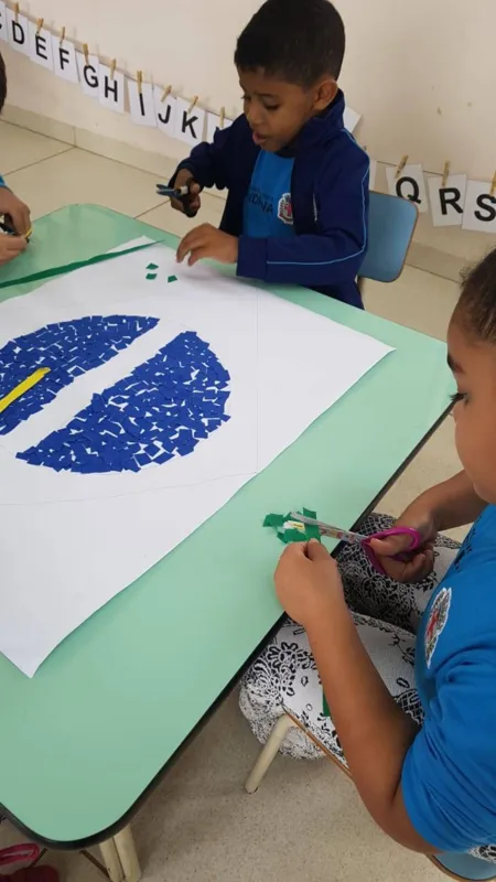 Liberdade é o tema de trabalho dos alunos da Escola Municipal Francisco Pereira de Almeida Júnior