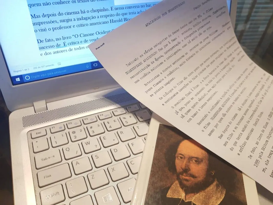 Imagem ilustrativa da imagem Apaixonado por Shakespeare