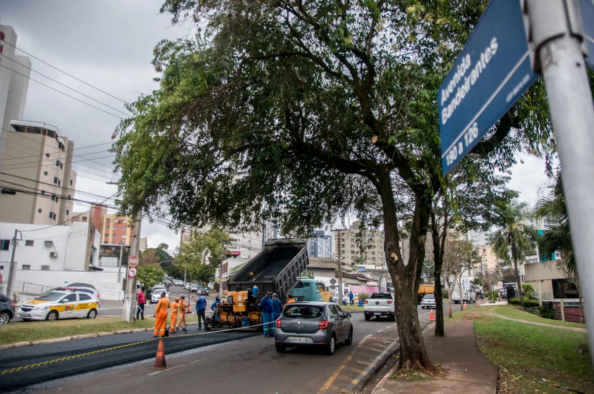 Imagem ilustrativa da imagem Avenida Bandeirantes é recapeada