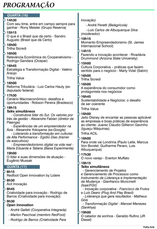 Imagem ilustrativa da imagem CEO da Reserva abre terceira edição do Lidere