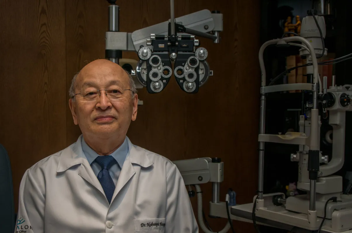 Nobuaqui Hasegawa, responsável por projetos que atendem crianças, idosos e detentos:  "São ações que como médico tenho que fazer”