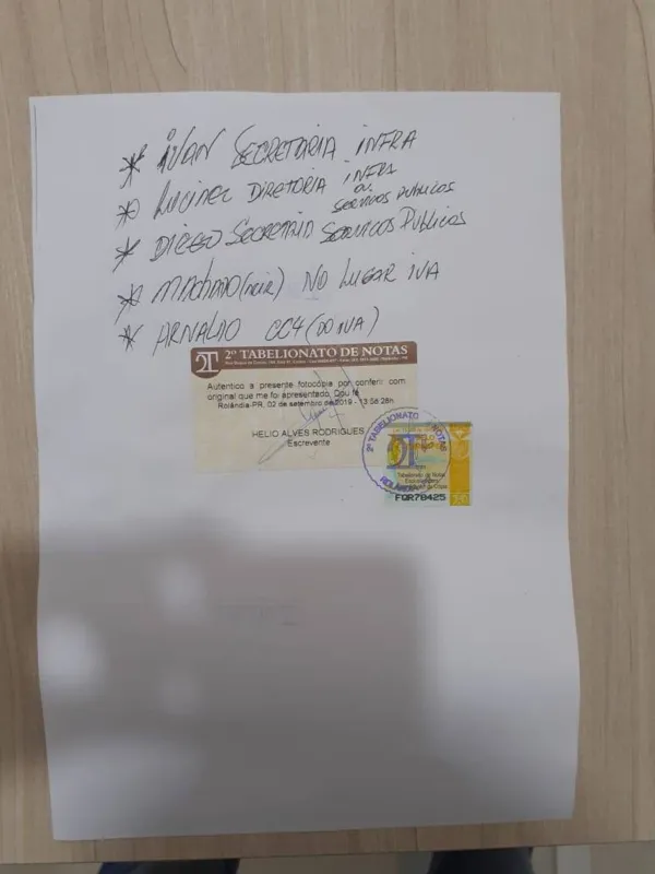 Imagem ilustrativa da imagem Câmara de Rolândia abre CP contra prefeito