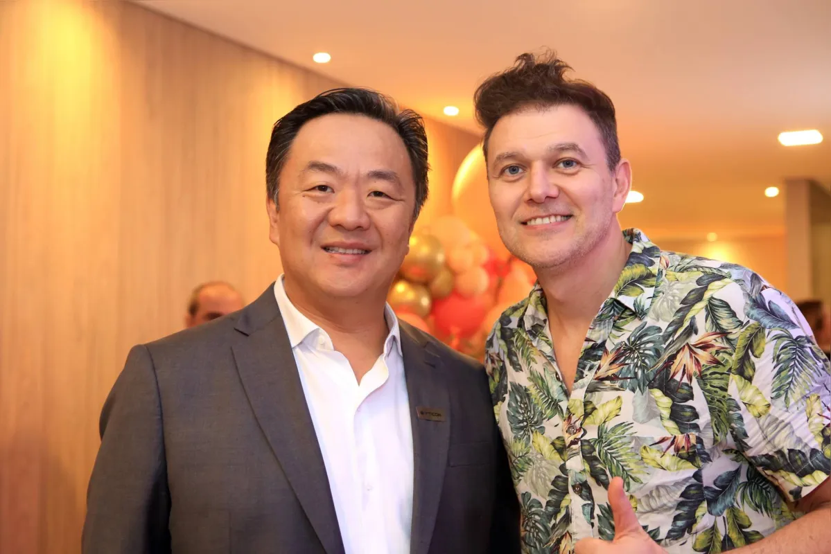Leonardo Yoshii e João Suplicy