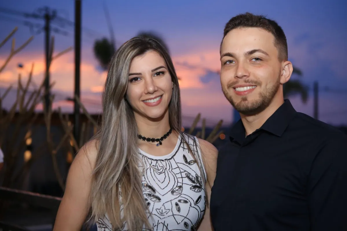 Priscila Lima e Douglas Kubiça