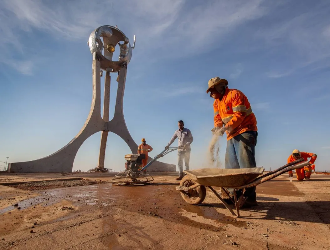 Remoção do Monumento dos Passageiros: foto de Rei Santos ficou em primeiro lugar no concurso Clic Seu Amor Por Londrina