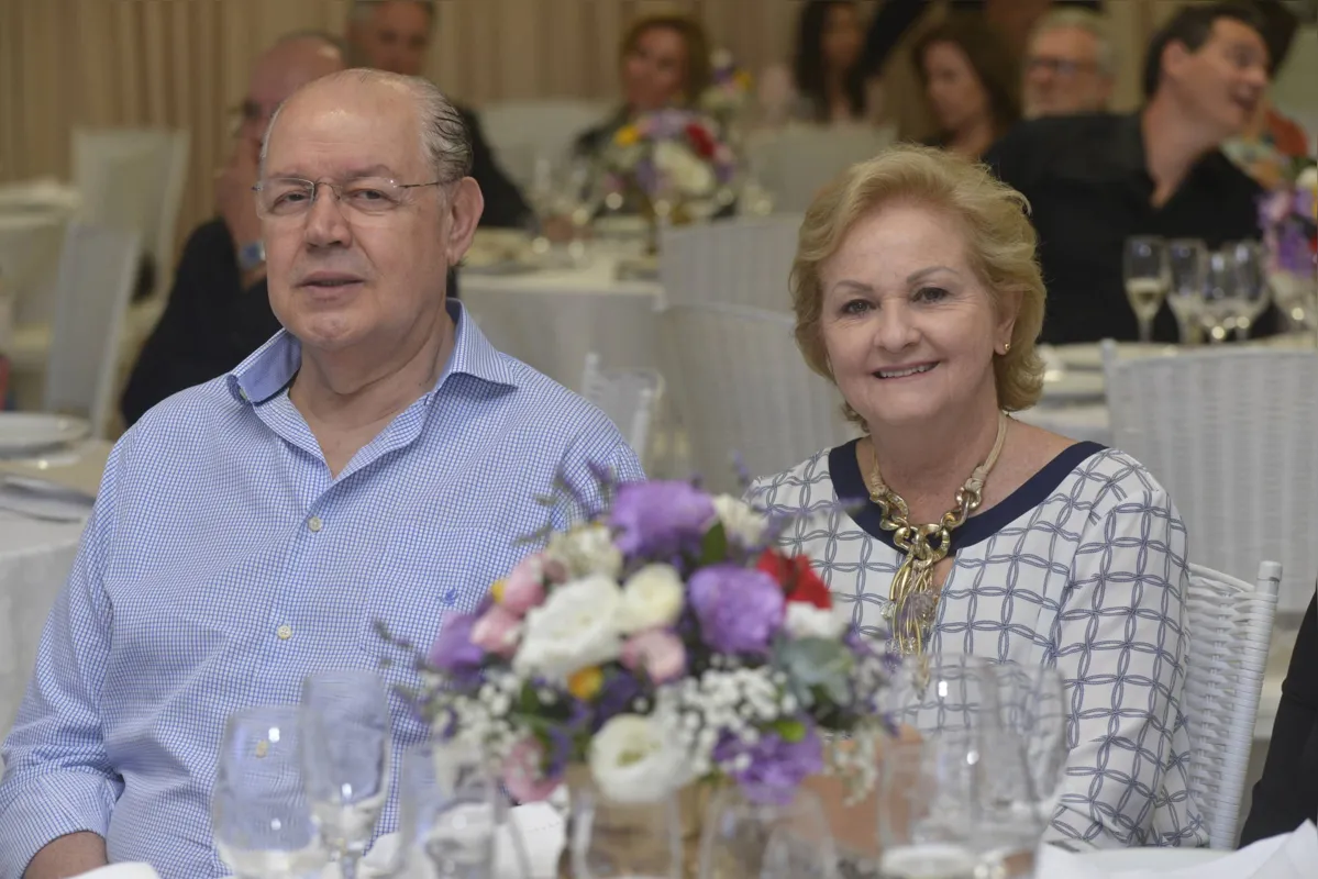  Célia e Luiz Carlos Hauly, autor do projeto da reforma tributária   