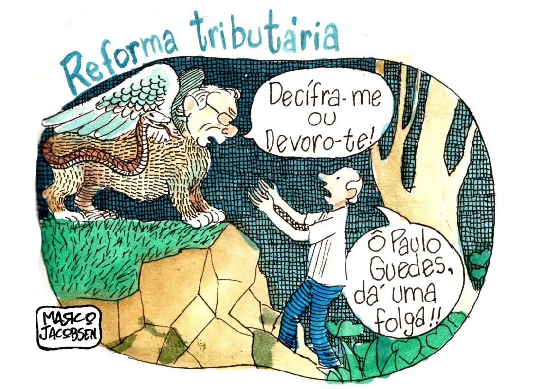 Imagem ilustrativa da imagem Charge 19/09/2019
