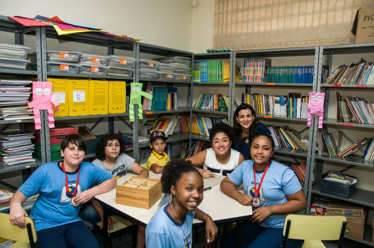  Grupo do 5º ano que participou do festival de matemática conseguiu acertar todas as dez questões: confiança e tranquilidade 