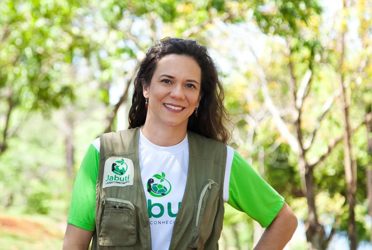 Adriana Kerche atua com turismo pedagógico: "A natureza nos ensina sempre"
