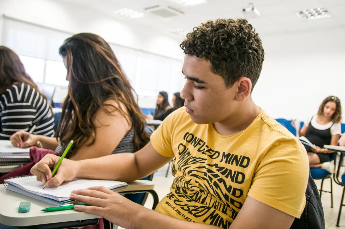 Richard Keltrin Santos da Silva: "Os professores se preocupam em saber se estamos compreendendo tudo"