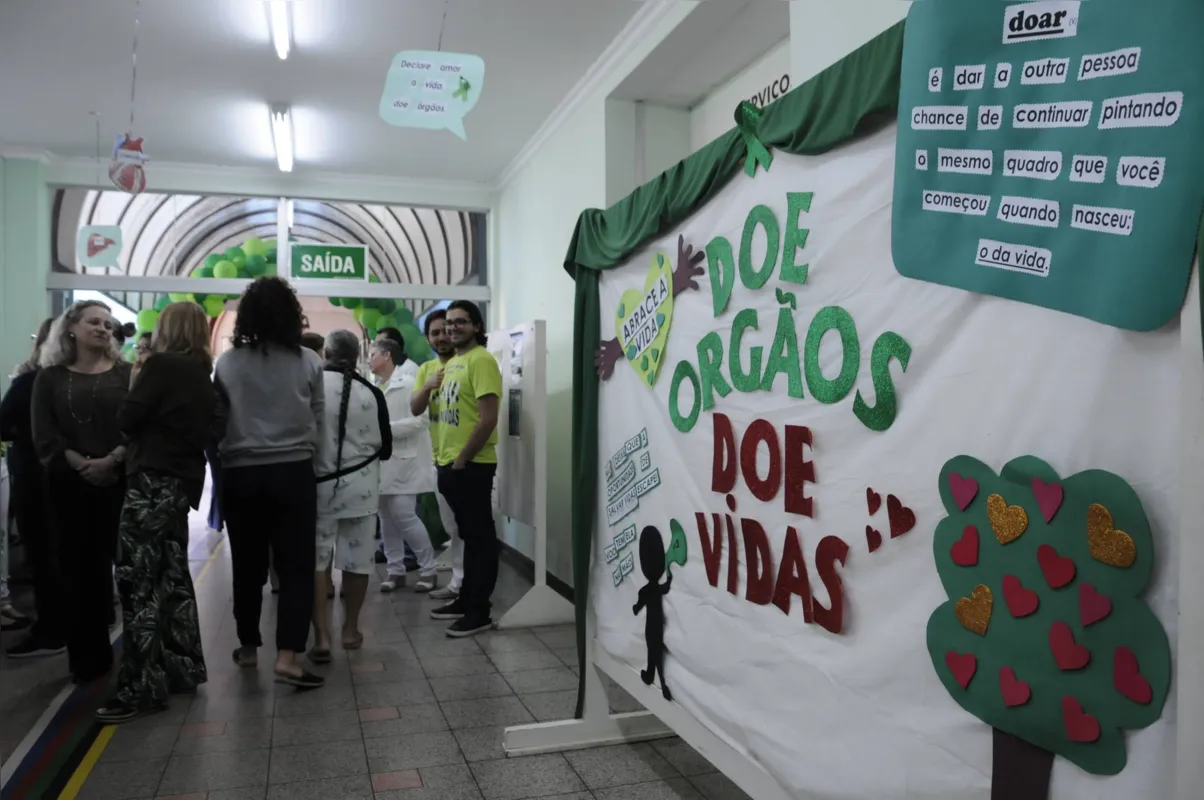 Ação realizada na manhã de quinta-feira no HU; missão de participar do processo de acolhimento das famílias e captação de órgãos    