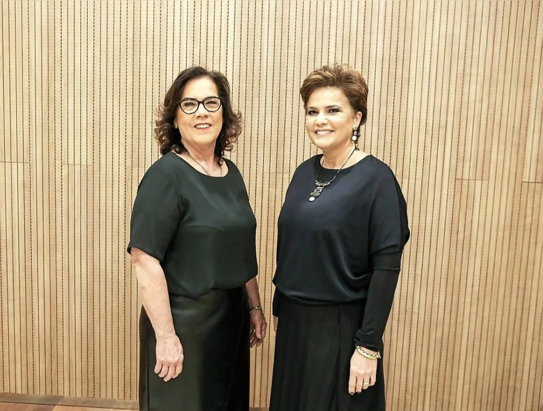 As mantenedoras do Colégio Interativa, Maria Escaraboto e Jane Orsi