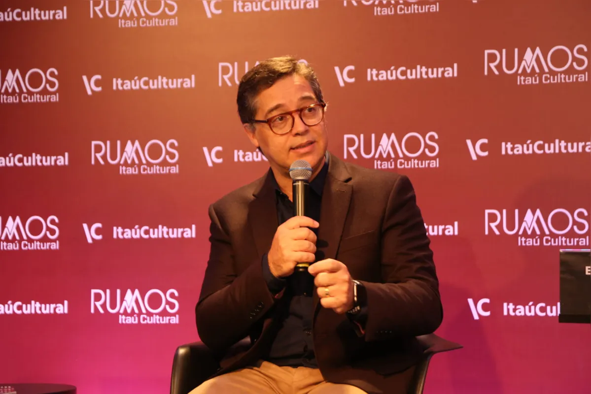 Eduardo Saron, diretor do Itaú Cultural: "O Rumos nos oxigena, nos indica caminhos, nos impacta e nos afeta” 