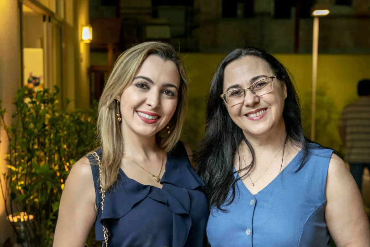 Daiane e Vera Nascimento