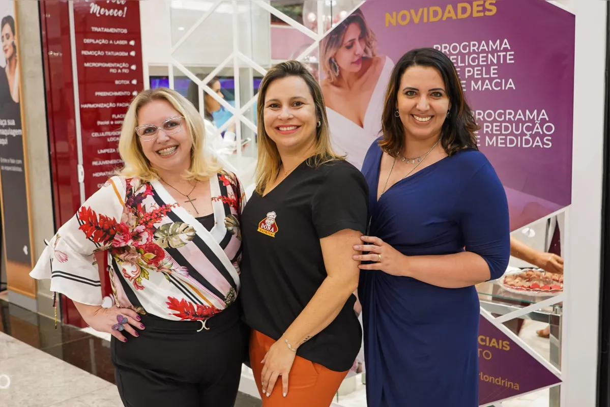 Sheila Dal Ry, Polyana Souza e Larissa Nakamoto 