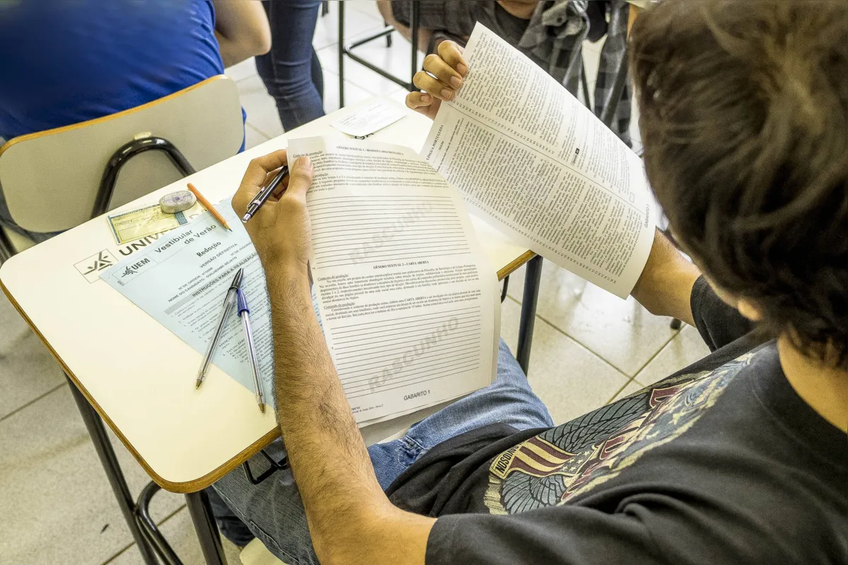 A UEM oferta 1.519 vagas para o vestibular, que será realizado nos dias 8 e 9 de dezembro