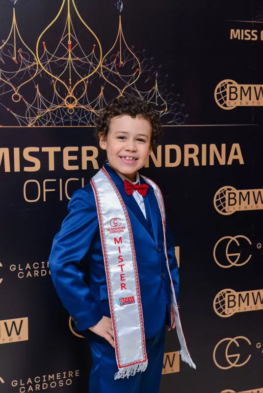 Mister Londrina Infantil 2020 Luiz Fernando Rodrigues
