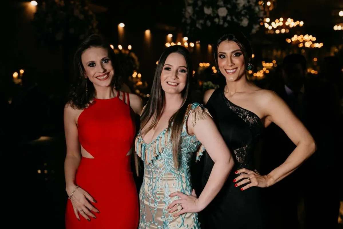 Letícia Rego, Luzia Zotarelli e Amanda Mancini