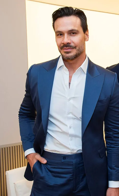 O modelo e empresário do segmento imobiliário Flávio Mendonça esteve em Curitiba para o evento