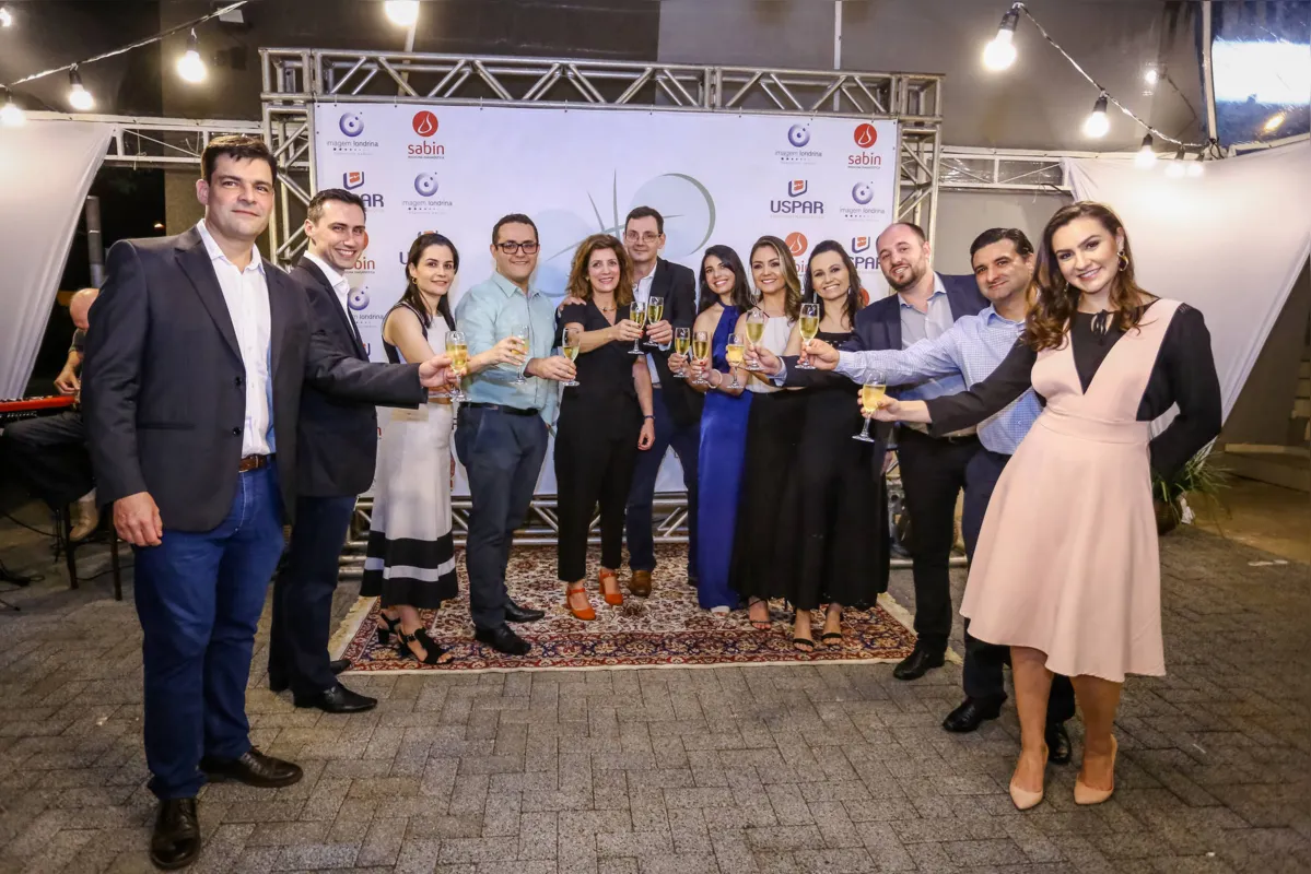 O brinde da equipe Urocore