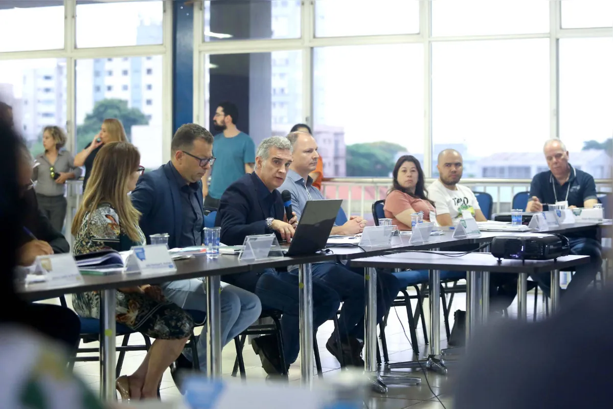 O secretário de Cultura do Paraná Hudson José esteve em Londrina para falar sobre o 3º edital do Profice