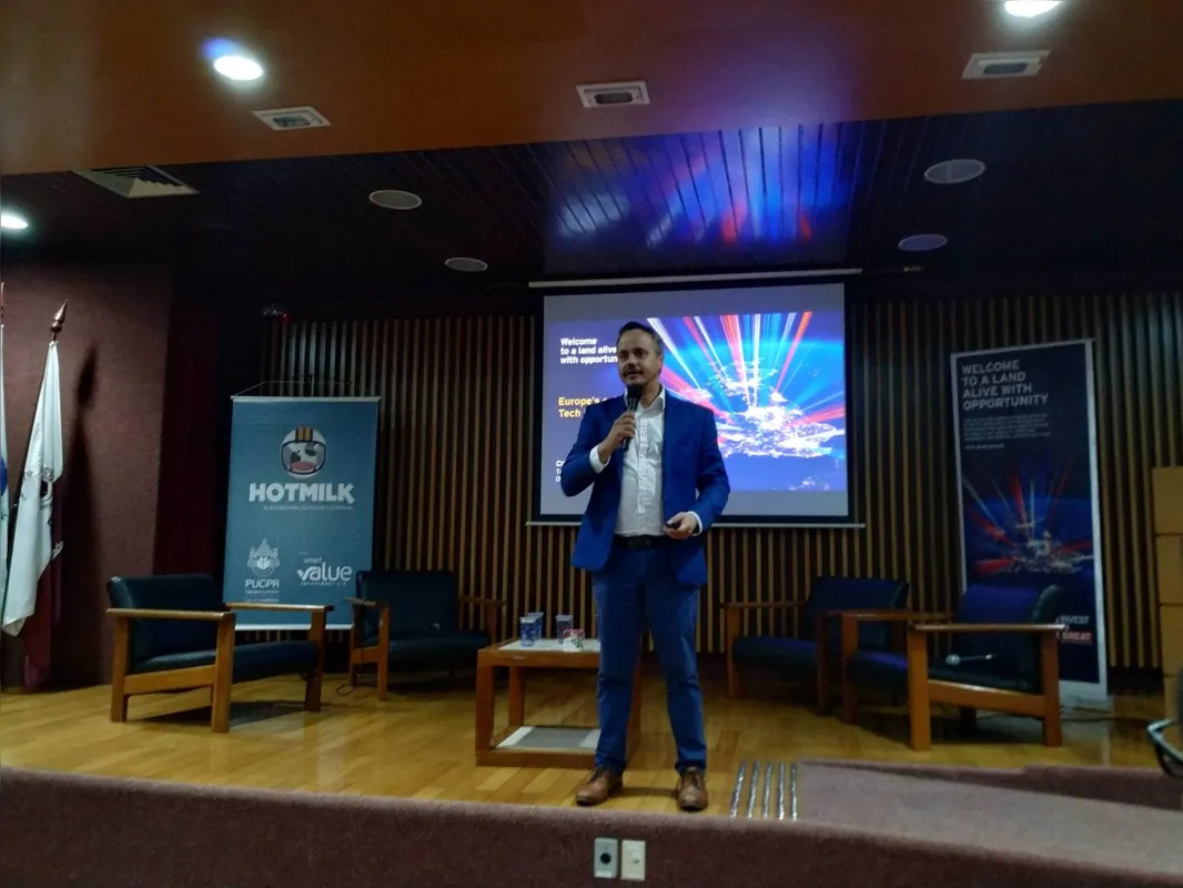 Cristiano Andrade, gerente de desenvolvimento de negócios do DIT-UK na área de tecnologia no Brasil: o setor que mais leva empresas brasileiras ao Reino Unido é a tecnologia