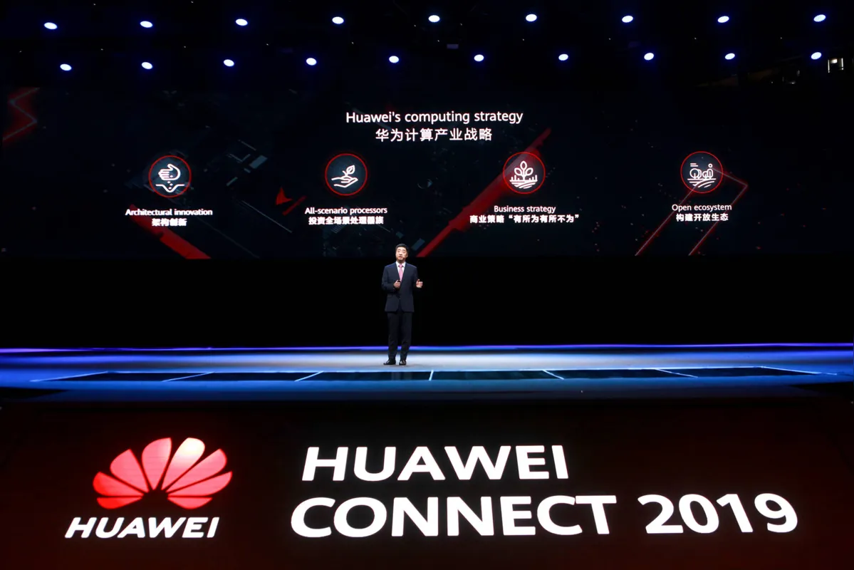 Ken Hu, vice-presidente da Huawei, apresenta estratégia da companhia para conquistar o mercado de computação