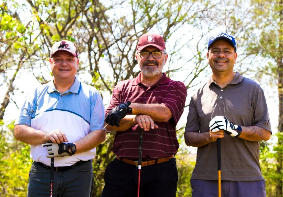 Adalberto Fonsatti, Brasilio Fonseca e Alessandro Cesario   