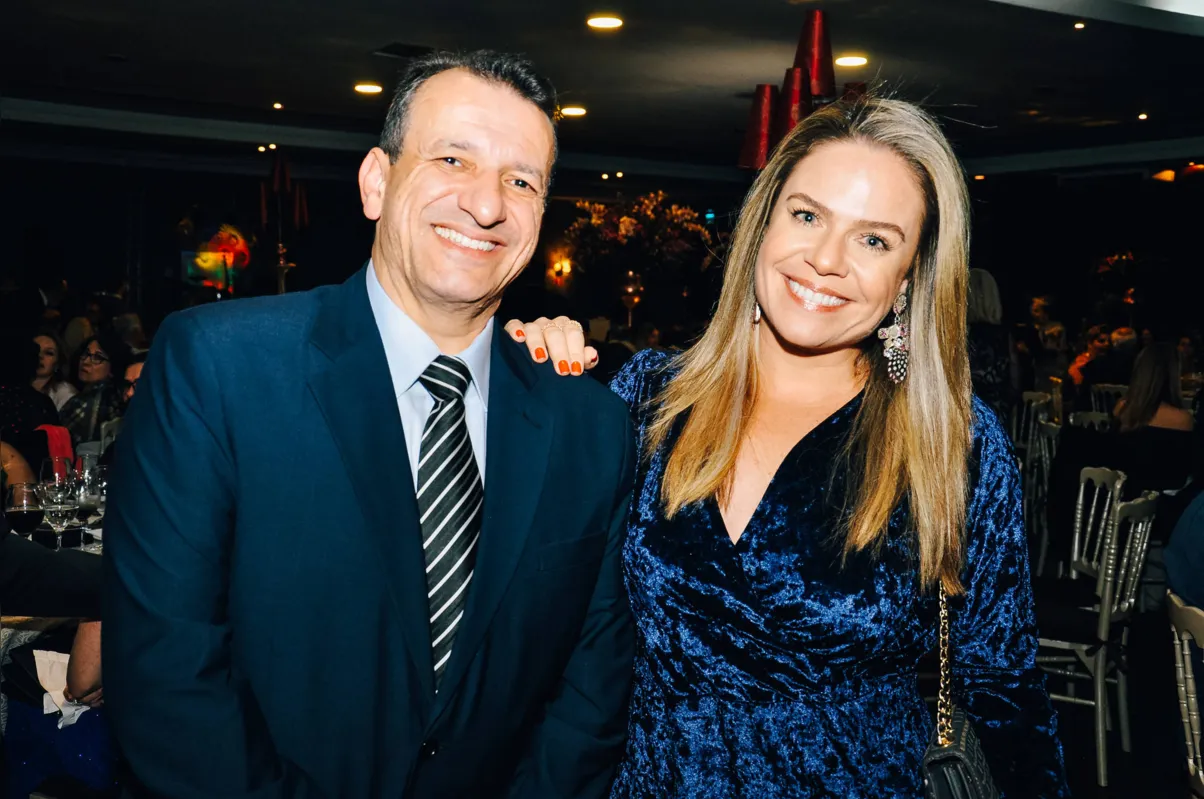 Lu Oliveira e Luciano Kuhl