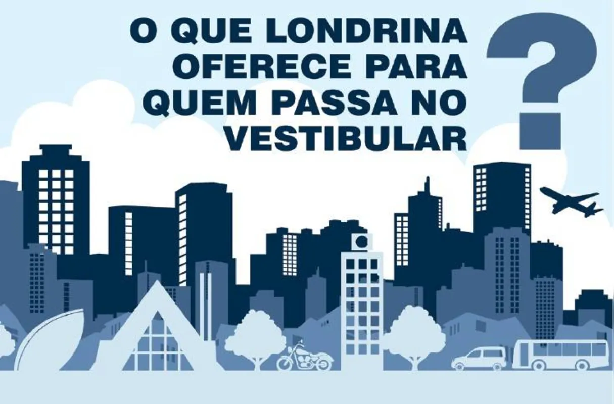 Imagem ilustrativa da imagem Vestibular 2019 - O que Londrina oferece para quem passa no vestibular